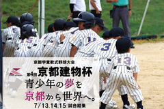第4回京都建物杯～学童軟式野球大会～ 7/13,14,15試合結果